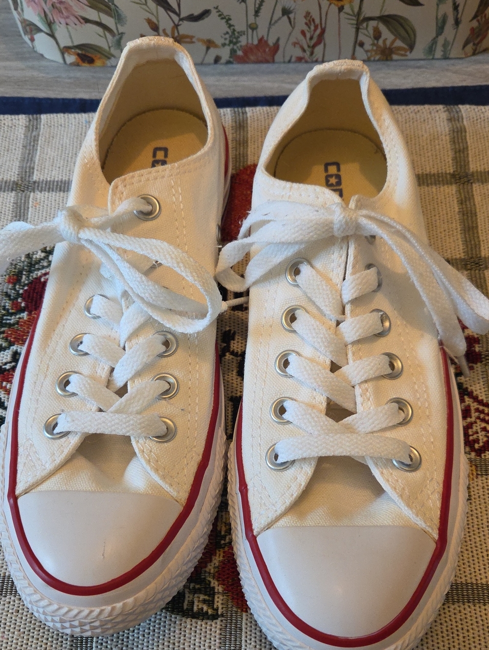 Converse Chuck Taylor All Star White Canvas Low Top Sneaker